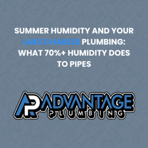 Lake Charles humidity plumbing problems summer
