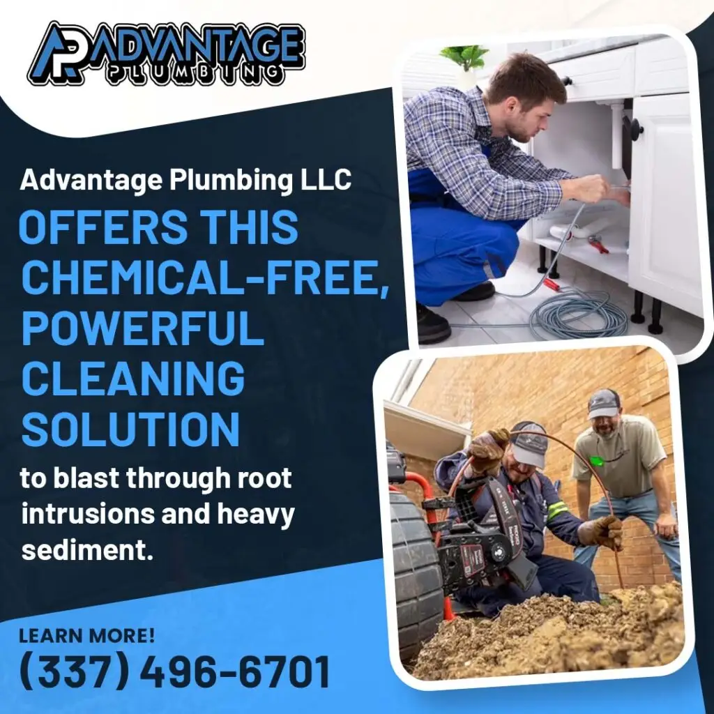 hydro jetting drain cleaning in Lake Charles